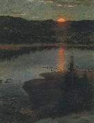unknow artist Manuppgang i Valdres oil painting reproduction